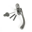 From The Anvil Window Furniture Pewter Patina / Left Hand / Yes From The Anvil - Pewter Locking Peardrop Espag - LH