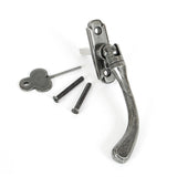 From The Anvil Window Furniture Pewter Patina / Left Hand / Yes From The Anvil - Pewter Locking Peardrop Espag - LH