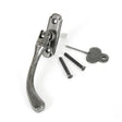 From The Anvil Window Furniture Pewter Patina / Right Hand / Yes From The Anvil - Pewter Locking Peardrop Espag - RH