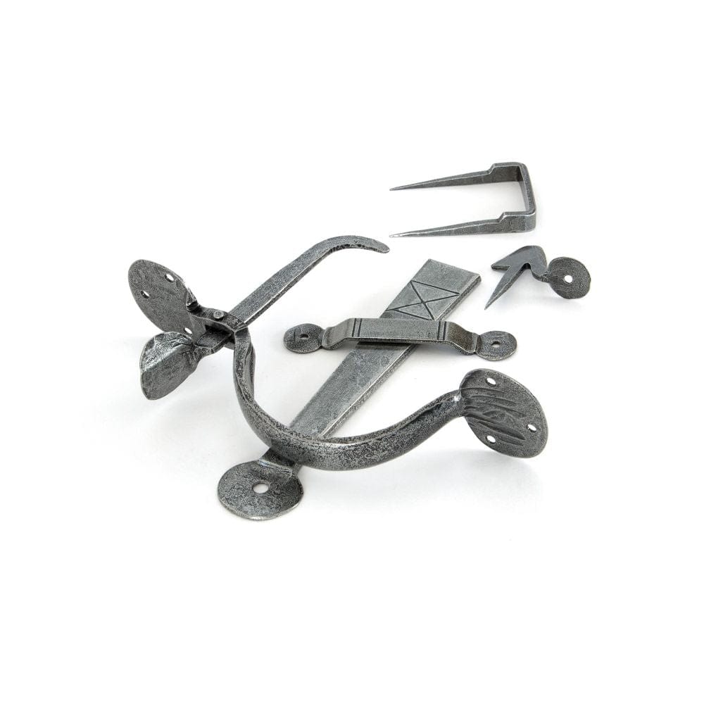 From The Anvil Door Furniture Pewter Patina / Thumb Latch From The Anvil - Pewter Medium Bean Thumblatch
