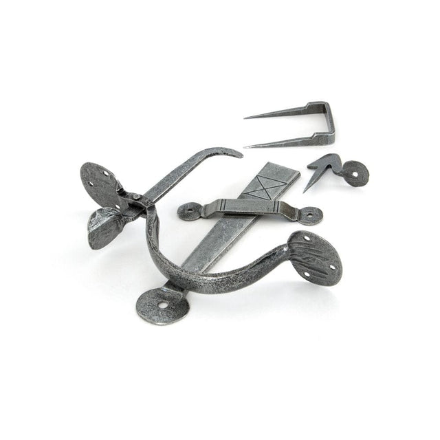 From The Anvil Door Furniture Pewter Patina / Thumb Latch From The Anvil - Pewter Medium Bean Thumblatch