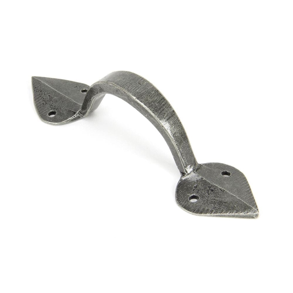 From The Anvil Cabinet Hardware Pewter Patina / Cabinet Pull Handles / Medium From The Anvil - Pewter Medium Shropshire Pull Handle