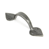 From The Anvil Cabinet Hardware Pewter Patina / Cabinet Pull Handles / Medium From The Anvil - Pewter Medium Shropshire Pull Handle