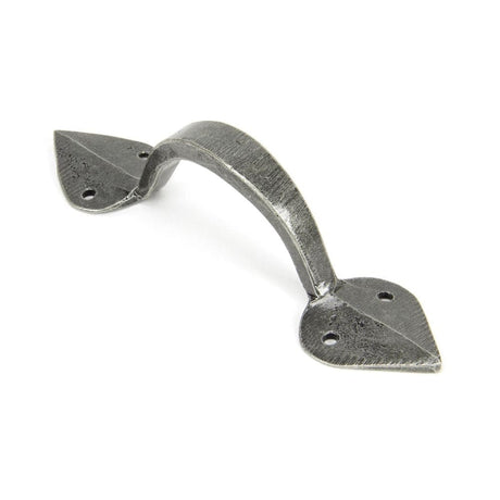 From The Anvil Cabinet Hardware Pewter Patina / Cabinet Pull Handles / Medium From The Anvil - Pewter Medium Shropshire Pull Handle