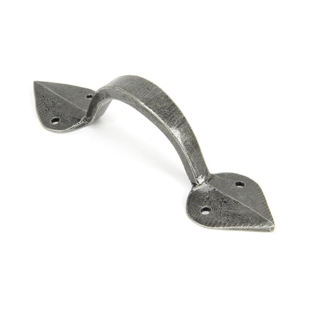 From The Anvil Cabinet Hardware Pewter Patina / Cabinet Pull Handles / Medium From The Anvil - Pewter Medium Shropshire Pull Handle