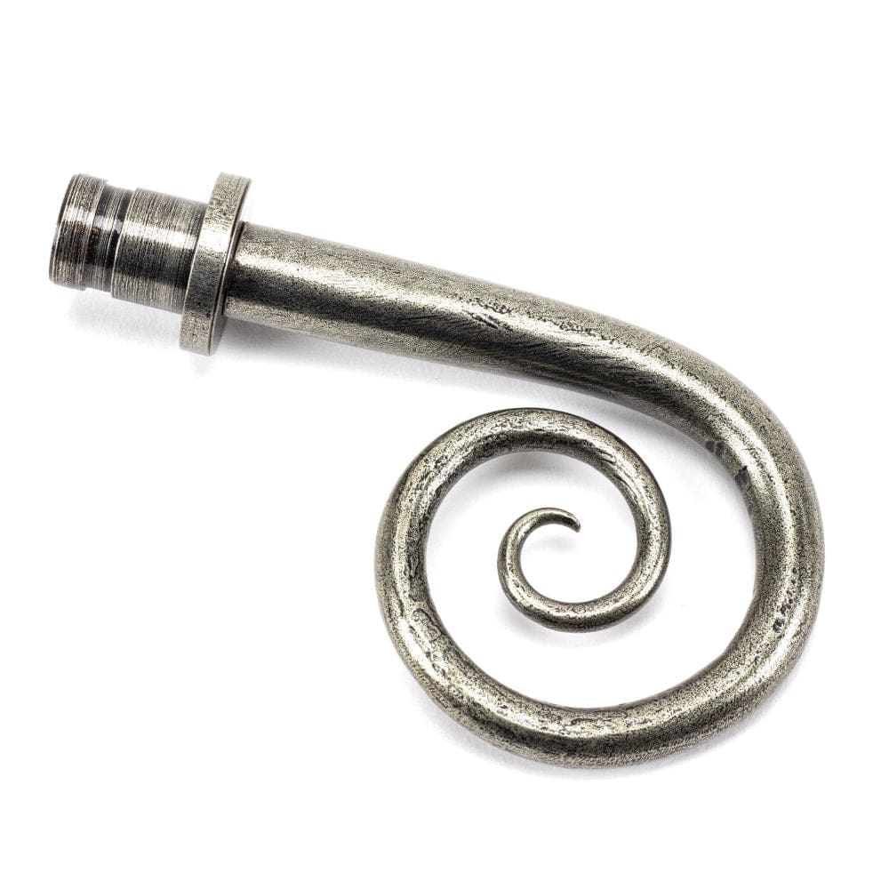 From The Anvil Accessories Pewter Patina / Finials From The Anvil - Pewter Monkeytail Curtain Finial (pair)