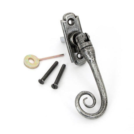 From The Anvil Window Furniture Pewter Patina / Left Hand / Yes From The Anvil - Pewter Monkeytail Espag - LH