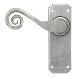 From The Anvil Door Furniture Pewter Patina / Latch Handles From The Anvil - Pewter Monkeytail Lever Latch Set
