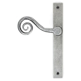 From The Anvil Door Furniture Pewter Patina / Multi Point Latch Set From The Anvil - Pewter Monkeytail Slimline Lever Espag. Latch - RH