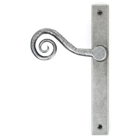 From The Anvil Door Furniture Pewter Patina / Multi Point Latch Set From The Anvil - Pewter Monkeytail Slimline Lever Espag. Latch - RH
