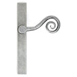 From The Anvil Door Furniture Pewter Patina / Multi Point Latch Set From The Anvil - Pewter Monkeytail Slimline Lever Espag. Latch - RH