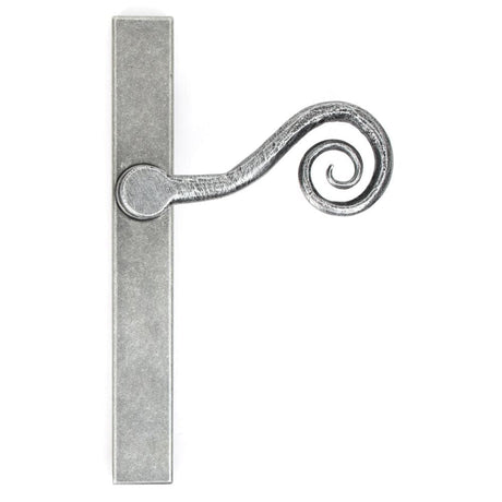 From The Anvil Door Furniture Pewter Patina / Multi Point Latch Set From The Anvil - Pewter Monkeytail Slimline Lever Espag. Latch - RH