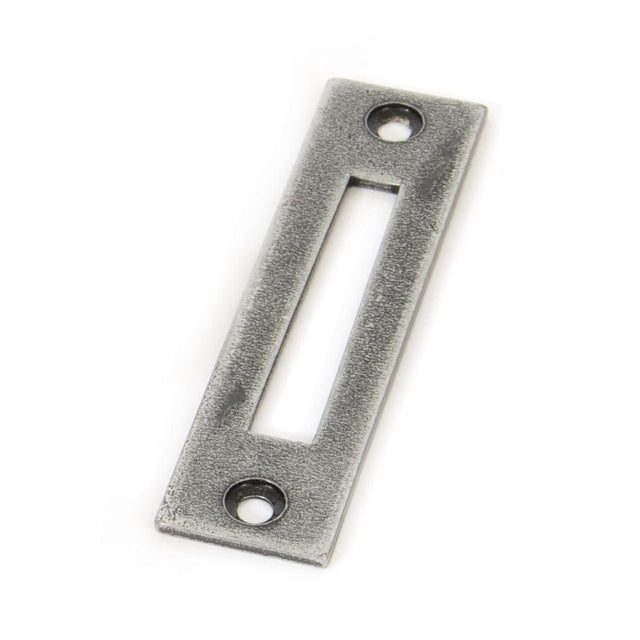 From The Anvil Accessories Pewter Patina / Mortice Plate From The Anvil - Pewter Mortice Plate