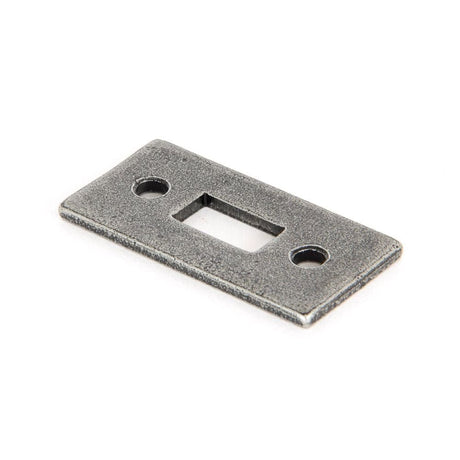 From The Anvil Accessories Pewter Patina / Spares & Accessories From The Anvil - Pewter Mortice Plate For 6" Cranked Bolt