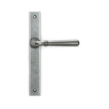 From The Anvil Door Furniture Pewter Patina / Multi Point Latch Set From The Anvil - Pewter Newbury Slimline Lever Espag. Latch Set