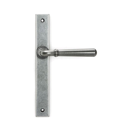 From The Anvil Door Furniture Pewter Patina / Multi Point Latch Set From The Anvil - Pewter Newbury Slimline Lever Espag. Latch Set