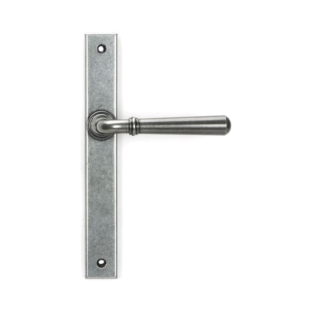 From The Anvil Door Furniture Pewter Patina / Multi Point Latch Set From The Anvil - Pewter Newbury Slimline Lever Espag. Latch Set