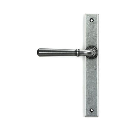 From The Anvil Door Furniture Pewter Patina / Multi Point Lock Set / 92mm c/c From The Anvil - Pewter Newbury Slimline Lever Espag. Lock Set