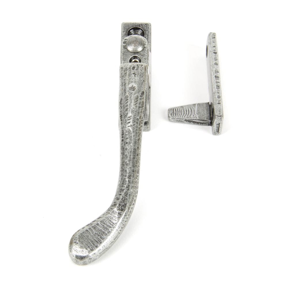From The Anvil Window Furniture Pewter Patina / Yes / Night Vent From The Anvil - Pewter Night-Vent Locking Peardrop Fastener - LH
