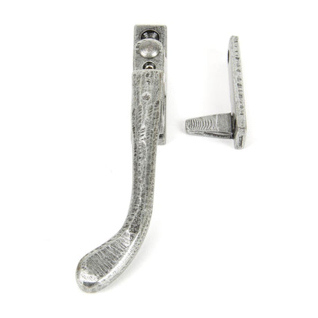 From The Anvil Window Furniture Pewter Patina / Yes / Night Vent From The Anvil - Pewter Night-Vent Locking Peardrop Fastener - LH