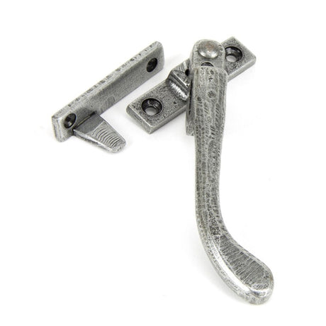 From The Anvil Window Furniture Pewter Patina / Yes / Night Vent From The Anvil - Pewter Night-Vent Locking Peardrop Fastener - RH
