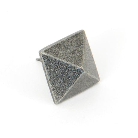 From The Anvil Accessories Pewter Patina / Studs / 25mm From The Anvil - Pewter Pyramid Door Stud - Large
