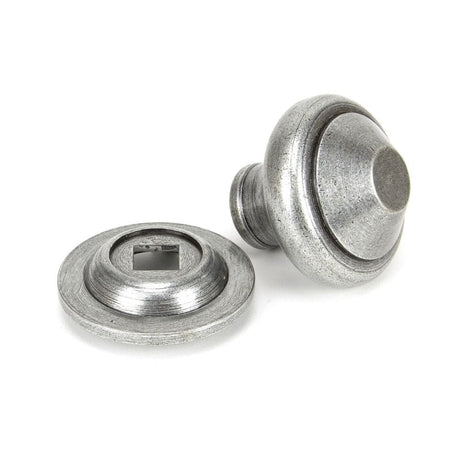 From The Anvil Door Furniture Pewter Patina From The Anvil - Pewter Regency Centre Door Knob
