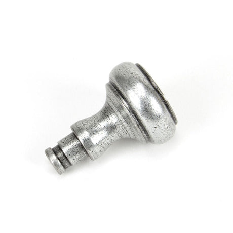 From The Anvil Accessories Pewter Patina / Finials From The Anvil - Pewter Regency Curtain Finial (Pair)