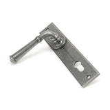 From The Anvil Door Furniture Pewter Patina / Multi Point Lock Set / 92mm c/c From The Anvil - Pewter Regency Lever Espag. Lock Set