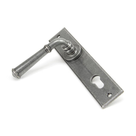 From The Anvil Door Furniture Pewter Patina / Multi Point Lock Set / 92mm c/c From The Anvil - Pewter Regency Lever Espag. Lock Set