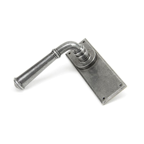From The Anvil Door Furniture Pewter Patina / Latch Handles From The Anvil - Pewter Regency Lever Latch Set