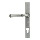 From The Anvil Door Furniture Pewter Patina / Multi Point Lock Set / 92mm c/c From The Anvil - Pewter Regency Slimline Lever Espag. Lock Set