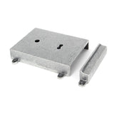 From The Anvil Locks & Latches Pewter Patina / Rim Locks From The Anvil - Pewter Rim Lock & Cast Iron Cover