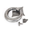 From The Anvil Door Furniture Pewter Patina / Ring Door Knocker From The Anvil - Pewter Ring Door Knocker