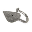 From The Anvil Accessories Pewter Patina / Single Coat Hooks From The Anvil - Pewter Shropshire Coat Hook