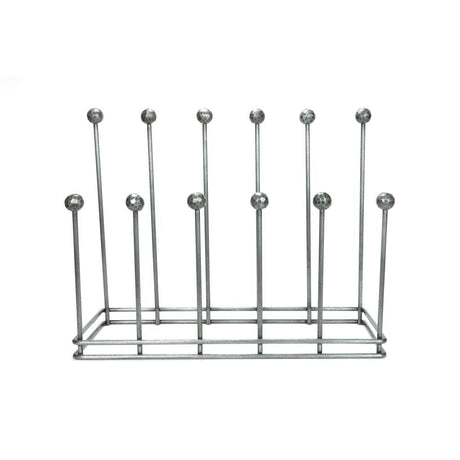 From The Anvil Home & Garden Pewter Patina / Boot Racks From The Anvil - Pewter Six Pair Boot Rack