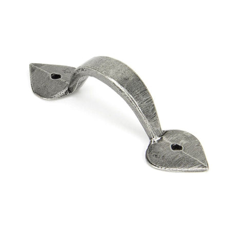 From The Anvil Cabinet Hardware Pewter Patina / Cabinet Pull Handles / Small From The Anvil - Pewter Small Shropshire Pull Handle