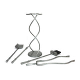 From The Anvil Home & Garden Pewter Patina / Companion Sets From The Anvil - Pewter Spiral Companion Set - Avon Tools