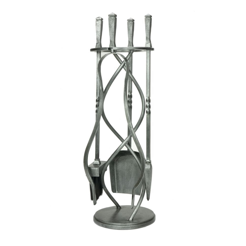 From The Anvil Home & Garden Pewter Patina / Companion Sets From The Anvil - Pewter Spiral Companion Set - Avon Tools