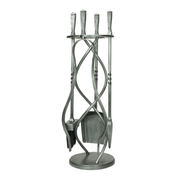 From The Anvil Home & Garden Pewter Patina / Companion Sets From The Anvil - Pewter Spiral Companion Set - Avon Tools