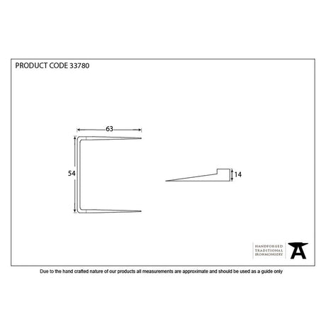 From The Anvil Accessories Pewter Patina / Staple Pin From The Anvil - Pewter Staple Pin