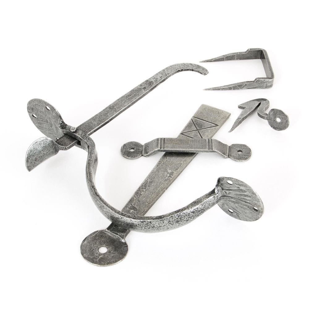 From The Anvil Door Furniture Pewter Patina / Thumb Latch From The Anvil - Pewter XL Medium Bean Thumblatch