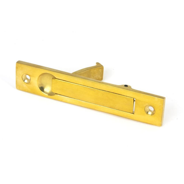 From The Anvil Door Furniture Polished Brass / Door Edge Pull / Rectangular From The Anvil - Polished Brass 125mm x 25mm Edge Pull