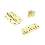 From The Anvil Hinges Polished Brass / Ball Bearing Hinges / 3" (76mm) From The Anvil - Polished Brass 3" Ball Bearing Butt Hinge (pair) ss