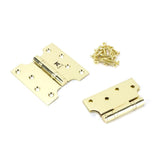 From The Anvil Hinges Polished Brass / Parliament Hinges / 4" x (102mm) From The Anvil - Polished Brass 4" x 2" x 4" Parliament Hinge (pair) ss