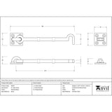 From The Anvil Accessories Polished Brass / Cabin Hooks / 6" / 150mm From The Anvil - Polished Brass 6" Cabin Hook