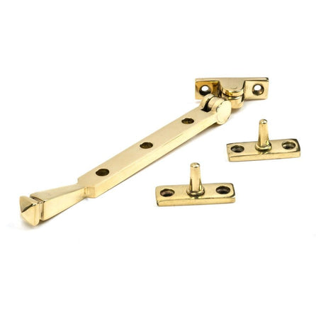 From The Anvil Window Furniture Polished Brass / 8"/200mm From The Anvil - Polished Brass 8" Avon Stay