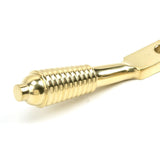 From The Anvil Window Furniture Polished Brass / 8"/200mm From The Anvil - Polished Brass 8" Reeded Stay