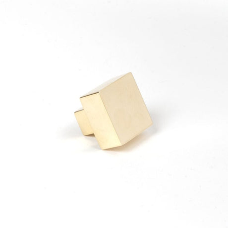 From The Anvil Cabinet Hardware Polished Brass / Cabinet Knobs / 25mm Dia. From The Anvil - Polished Brass Albers Cabinet Knob - 25mm