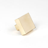 From The Anvil Cabinet Hardware Polished Brass / Cabinet Knobs / 35mm Dia. From The Anvil - Polished Brass Albers Cabinet Knob - 35mm